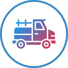 Vector Design Pickup Truck Icon Style