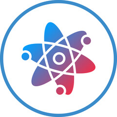 Vector Design Atom Icon Style