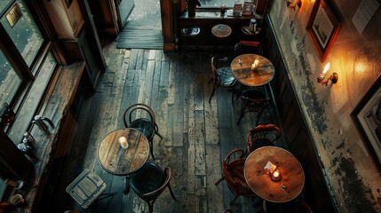 Interior cafe design