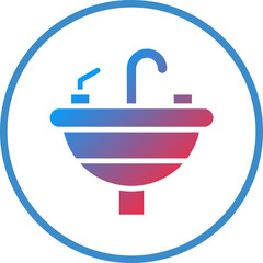 Vector Design Sink Icon Style