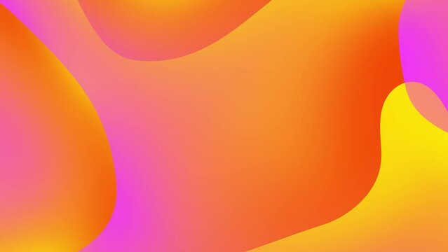 Abstract cloud patterns abstract background. Yellow, orange and pink. High quality 4k footage
