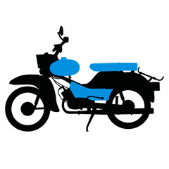 Obraz premium simson star sr4–2 moped separate teile