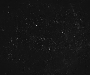 Black grunge dusty background, scary horror texture, old film effect