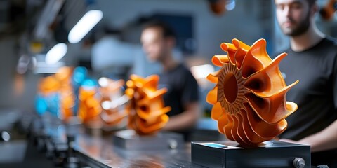 Rapidly Generate Solutions by D Printing Custom Parts on Demand. Concept 3D Printing, Custom Parts, On-Demand Manufacturing, Rapid Prototyping, Solutions