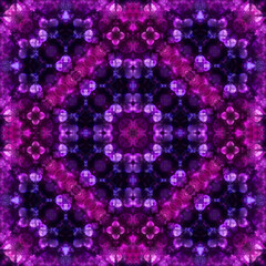 Seamless kaleidoscope pattern. Texture art