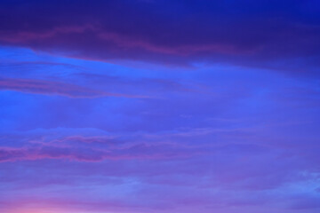 Dramatic sky and clouds, design element