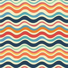 waves hand-drawn tiled patterns and textures, repeatable tiling shapes for fashion, fabric, design backgrounds, and more.