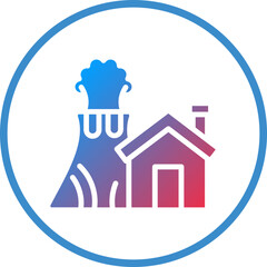 Vector Design Eruption Icon Style