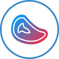 Vector Design Tbone Icon Style