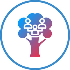 Vector Design Ancestry Icon Style