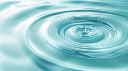 シンプルな波紋デザイン