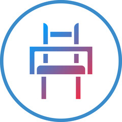 Obraz premium Vector Design Baby Chair Icon Style