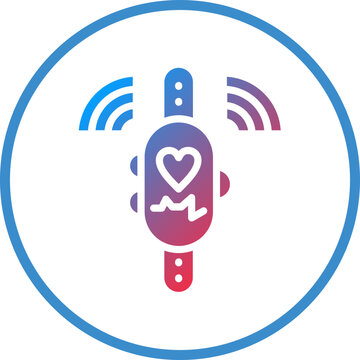 Vector Design Samrt Band Icon Style