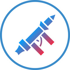 Vector Design Bazooka Icon Style