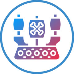 Vector Design Galleon Icon Style