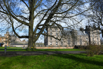 View at George Heriot's school of Edinburgh in Scotland