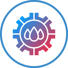 Vector Design Cogwheel Icon Style