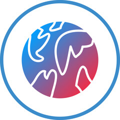 Vector Design Globe Icon Style