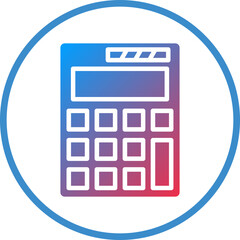 Vector Design Calculator Icon Style