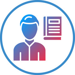 Vector Design Library Man Icon Style