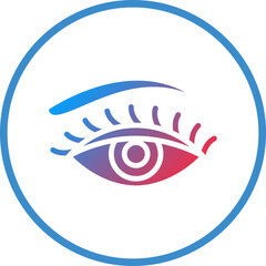 Vector Design Eyebrow Icon Style