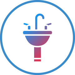 Vector Design Sink Icon Style