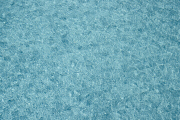 abstract blue color water wave in swimming pool pure natural swirl pattern texture