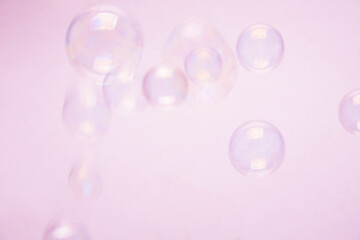 Abstract bubble background for projects and design, good image quality, blurred and fashionable colors