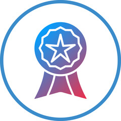 Vector Design Medal Icon Style