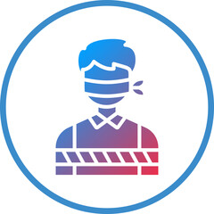 Vector Design Hostage Icon Style