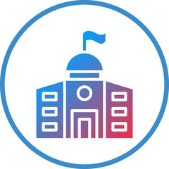Vector Design Government Icon Style