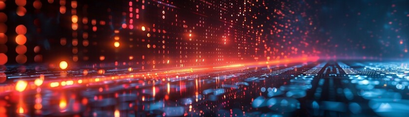 Fototapeta premium Future, Digital Technology, Cyber, Future Technology