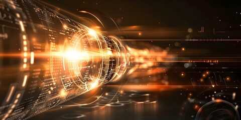 Obraz premium Creating Software with Digital Information and Technology. Concept Coding, Programming Languages, Software Development, Digital Information, Technology Trends