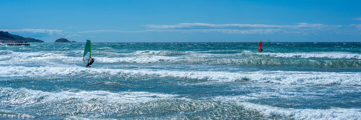 Les véliplanchistes