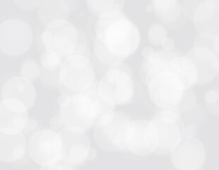 Elegant silver background bokeh abstract gray and white background