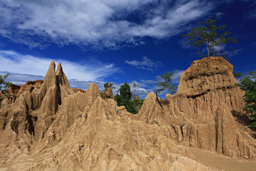 Fototapeta premium Geological beauty At Sao Din Na Noi Sri Nan National Park, Na Noi district, Nan Province, Thailand 