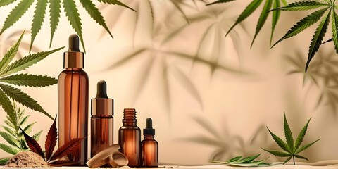 Online shop with diverse CBD products for various needs known for quality. Concept CBD Oil, Topical Creams, Edibles, Pet Products, Wellness Supplements
