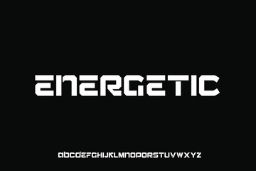 Display alphabet font vector design suitable for headline, magazine, poster, logo and many more