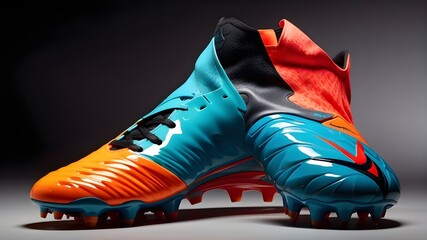 "Transform your game with our detailed and visually descriptive football shoes, featuring the latest render types and stylistic variations for ultimate performance."