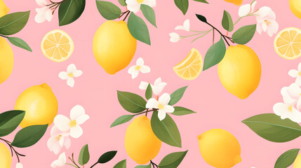 Digital lemons minimalist illustrator abstract graphic poster background