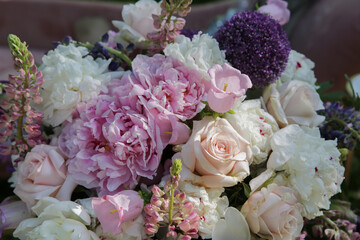 beautiful flowers.bouquet of beautiful flowers.