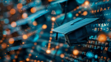 A school using blockchain technology to issue and verify digital diplomas and credentials in a secure manner