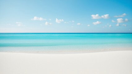 Obraz premium Tranquil Beach Horizon