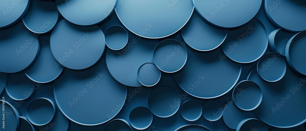 Poster background of elegant circle shape design subtly enhances the visual appeal with its simplicity, sha