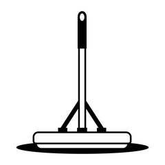 Janitorial Equipment  vector icon design, Labor Day Symbol, 1st of May Sign,  International Workers Day stock illustration, Cleaning Wiper with smooth rubber blade concept