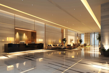 A breathtaking scene captured in stunning HD detail, portraying the interior design of a modern...