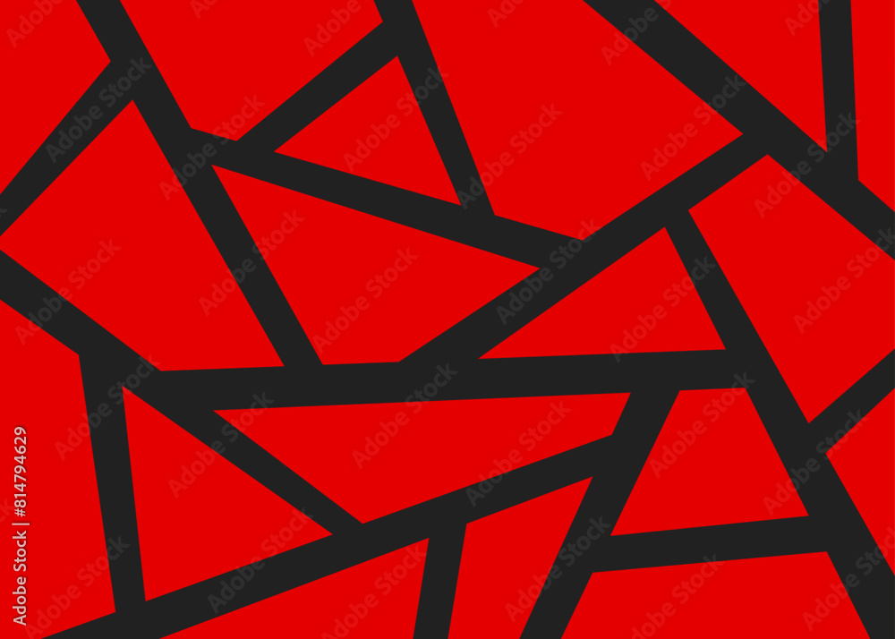 Poster abstract background with geometric line pattern