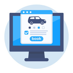 rent car online png icon