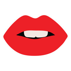 Lips Drawing Vector Design Graphics Illustration Clipart Eps 