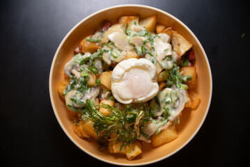 Ensalada con huevo